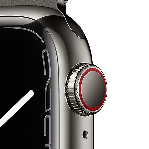 Apple Watch Series 7 smartwatch 45mm Cellular acciaio