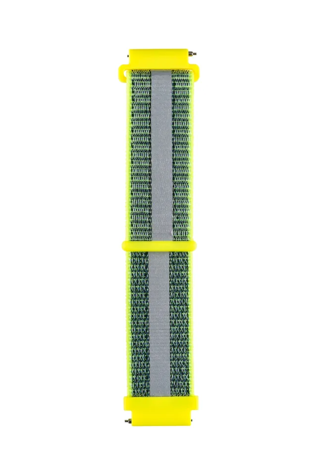 Garett Kids cinturino nylon verde 20 mm velcro