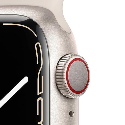 Apple Watch Series 7 smartwatch 41mm GPS Cellular galassia