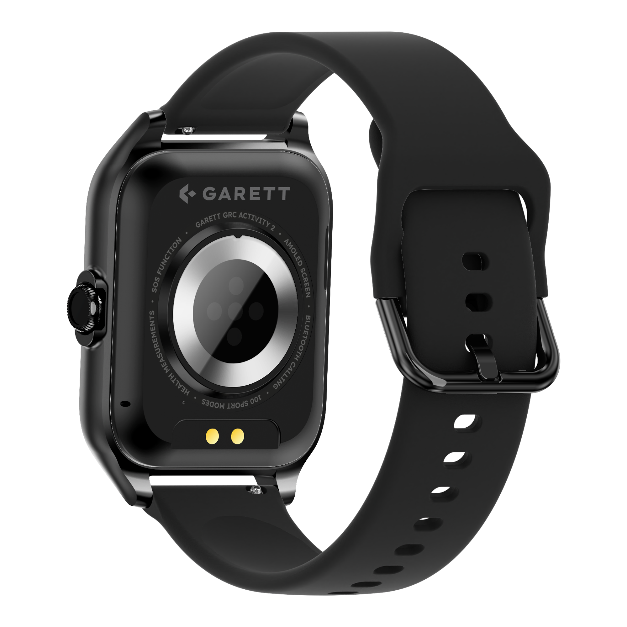 Garett GRC Activity 2 smartwatch nero opaco AMOLED