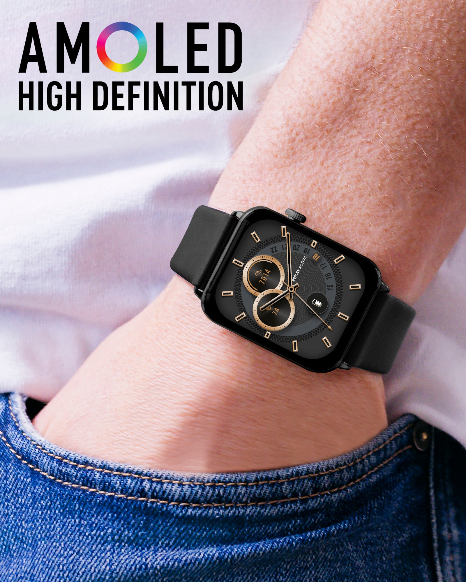 Reflex Active Spectra 300 S smartwatch nero AMOLED chiamate