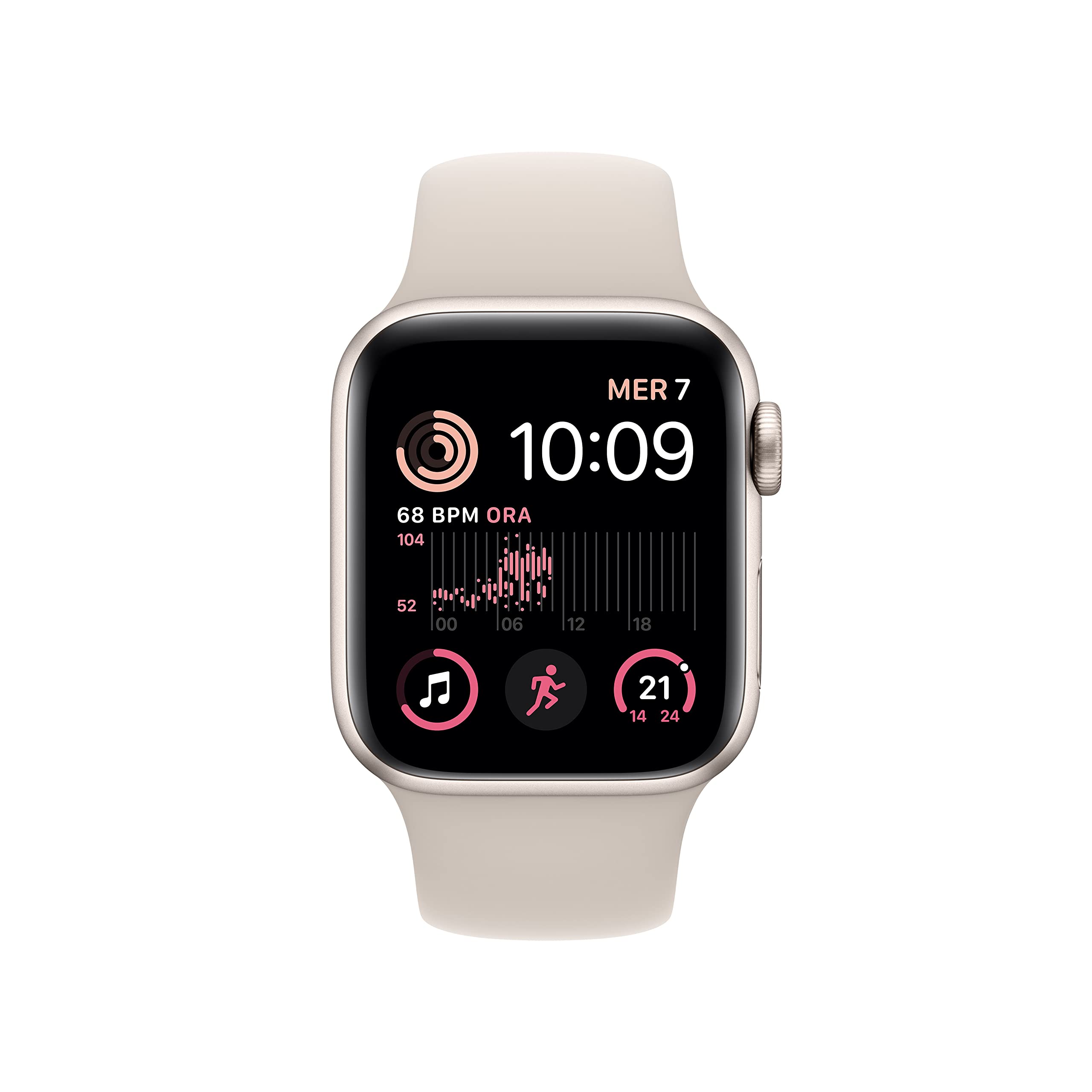 Apple Watch SE 2ª gen smartwatch GPS 40mm galassia