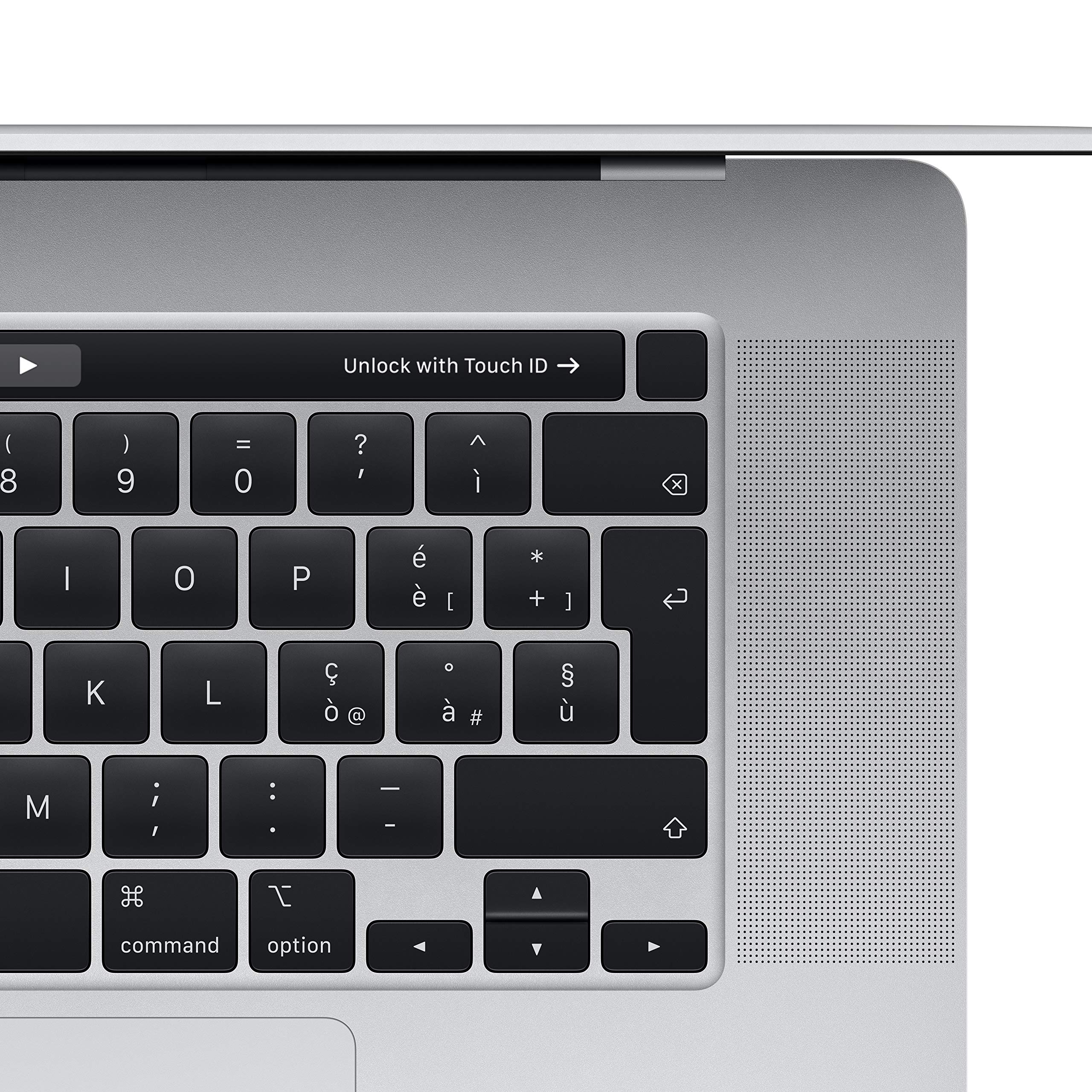 Apple MacBook Pro 16 2019 notebook Argento 1TB Touch Bar