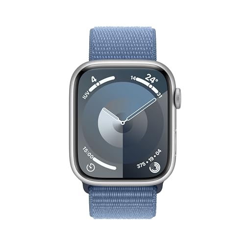 Apple Watch Series 9 GPS Cellular 45mm smartwatch argento