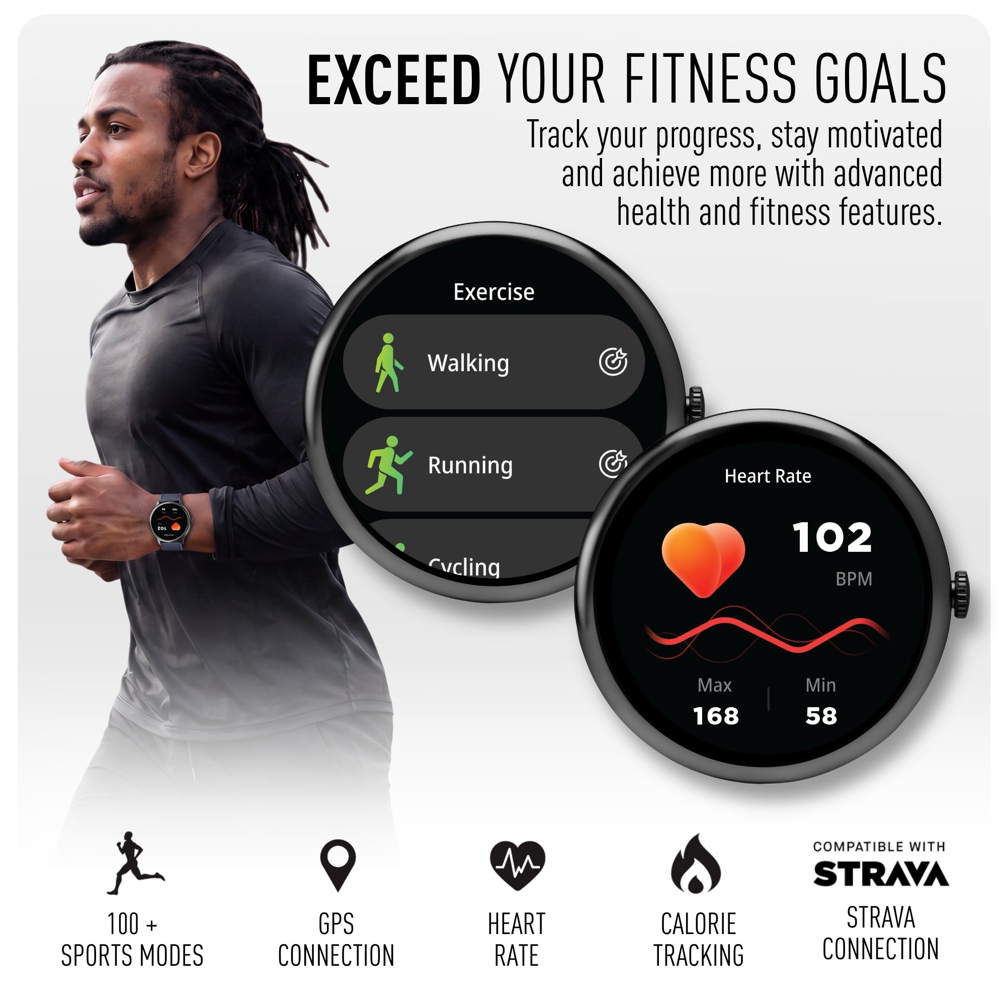 Reflex Active Spectra RA-SP-300R-15 smartwatch blu AMOLED