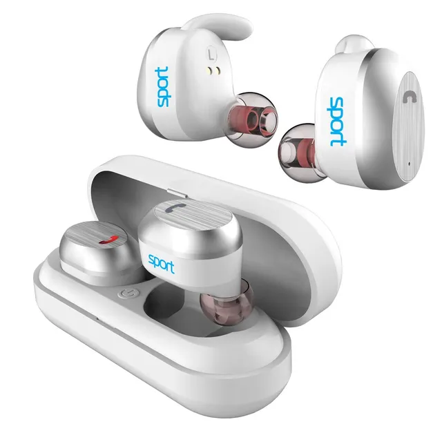 Elari NanoPods Sport cuffie wireless bianche IP67
