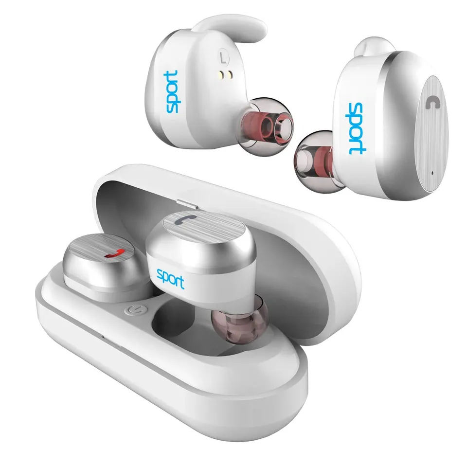 Elari NanoPods Sport cuffie wireless bianche IP67