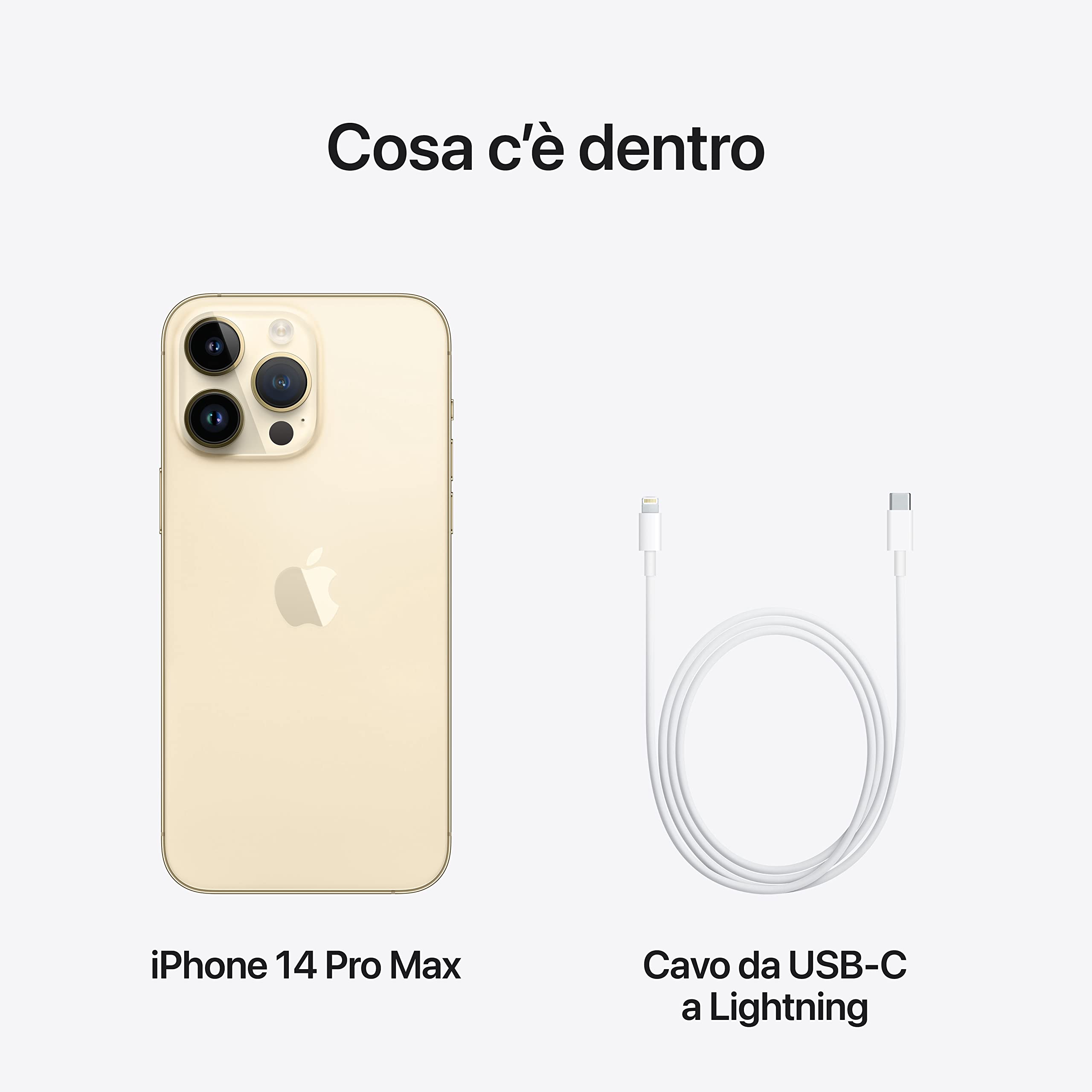 Apple iPhone 14 Pro Max 128GB smartphone oro