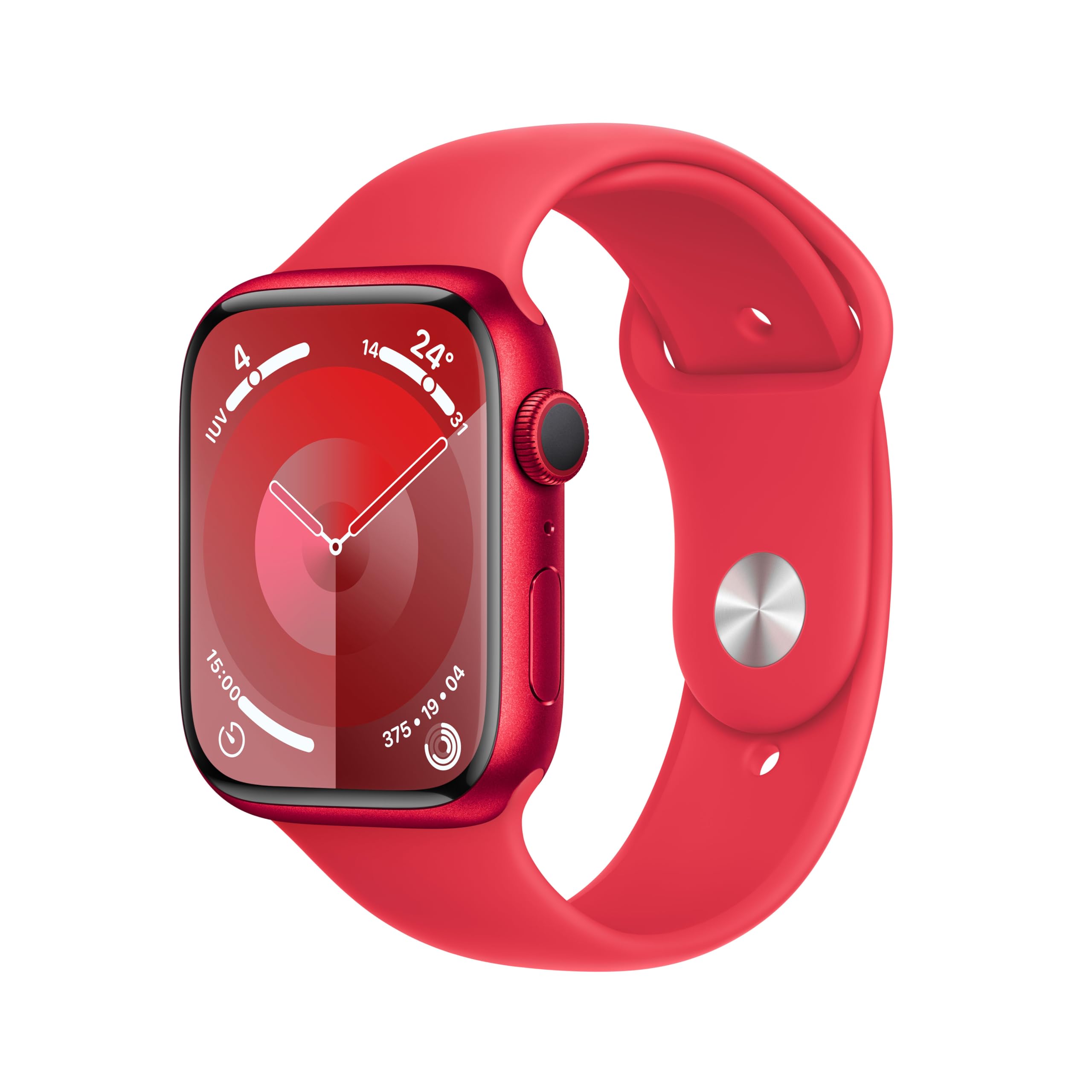 Apple Watch Series 9 GPS 45mm smartwatch RED alluminio S/M