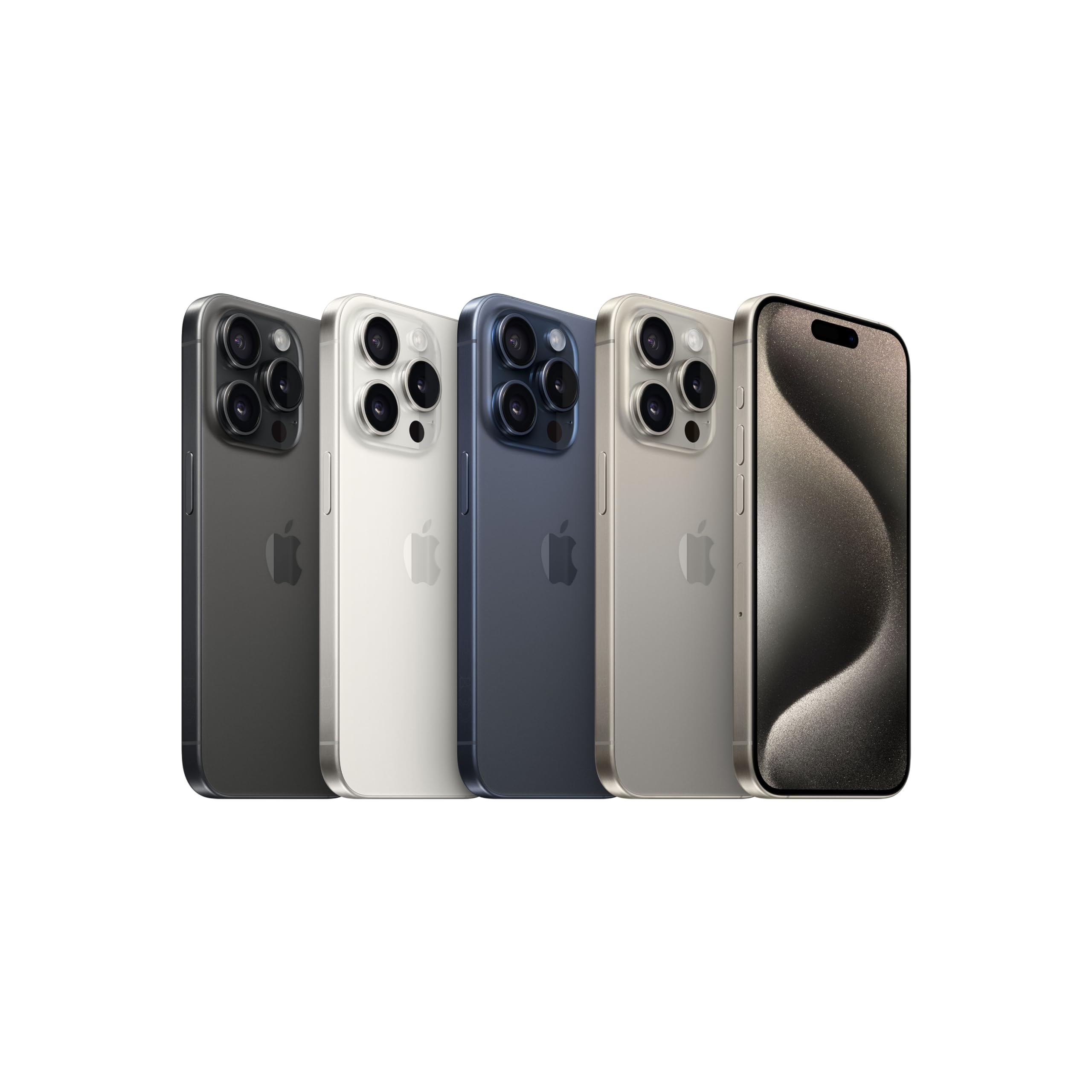 Apple iPhone 15 Pro 128 GB smartphone Titanio Bianco