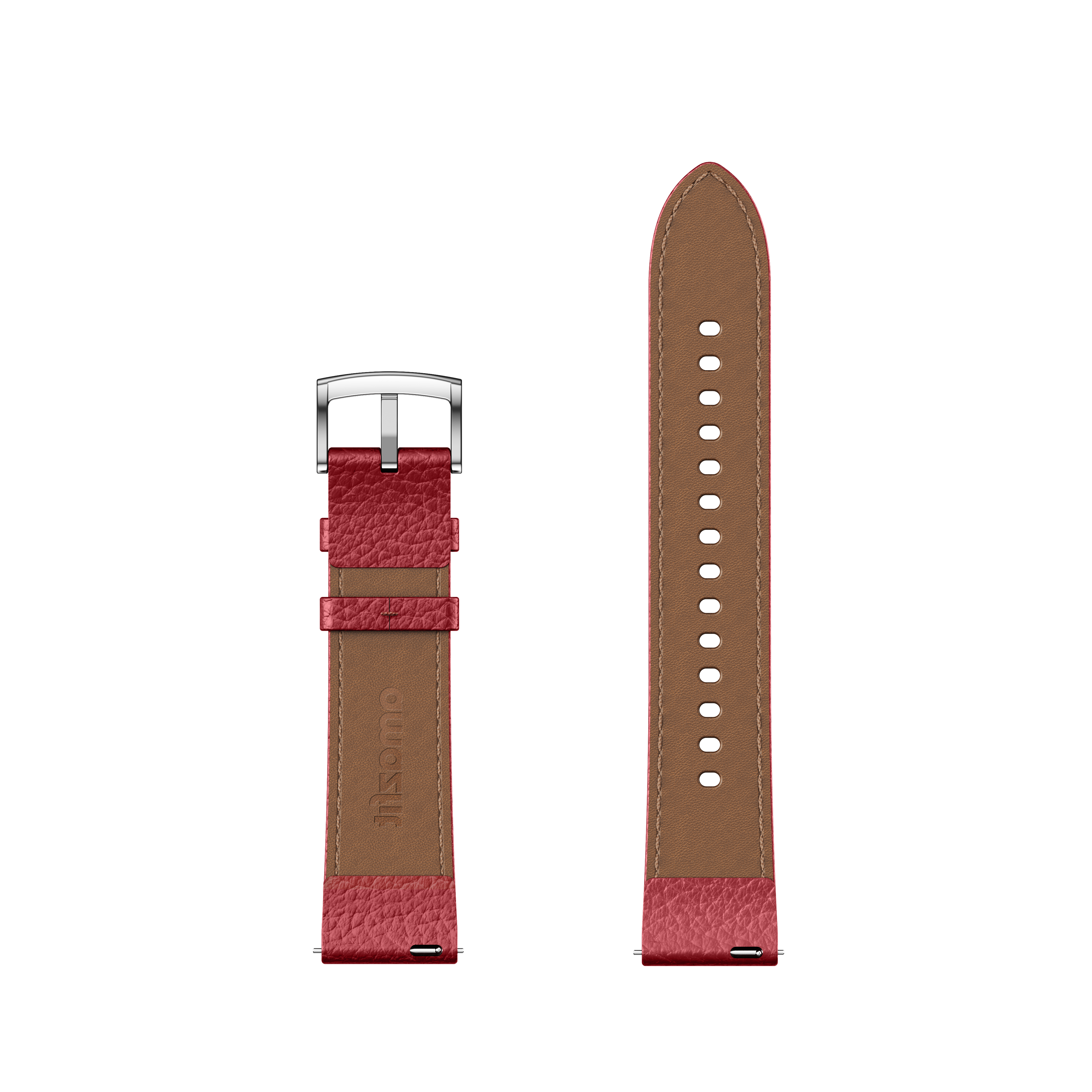 Amazfit cinturino pelle 20 mm blu stile classico