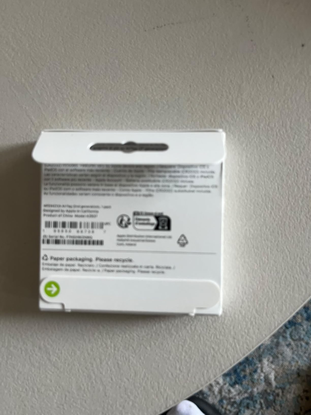Apple AirTag 2ª Generazione localizzatore confezione da 4