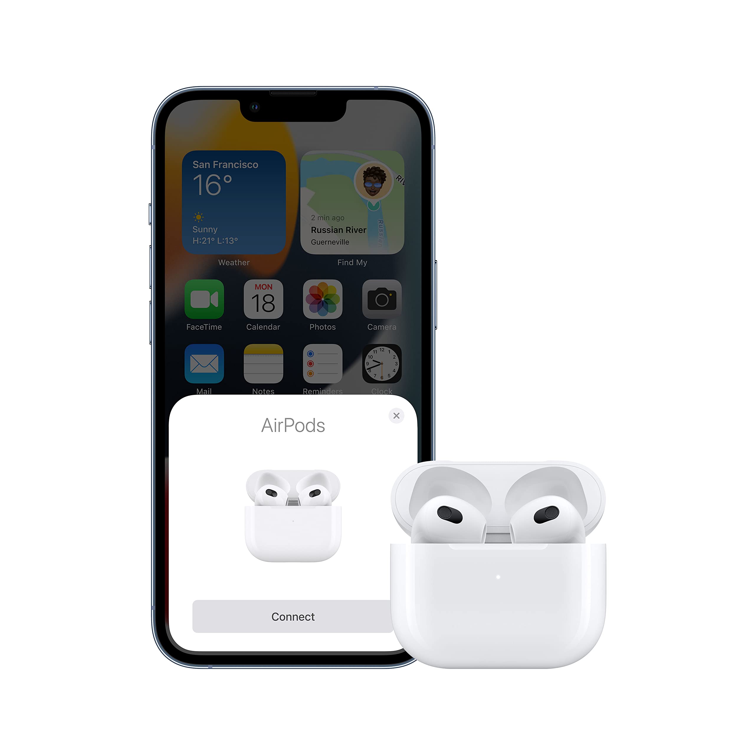 Apple AirPods 3a generazione cuffie ricondizionate Lightning audio spaziale