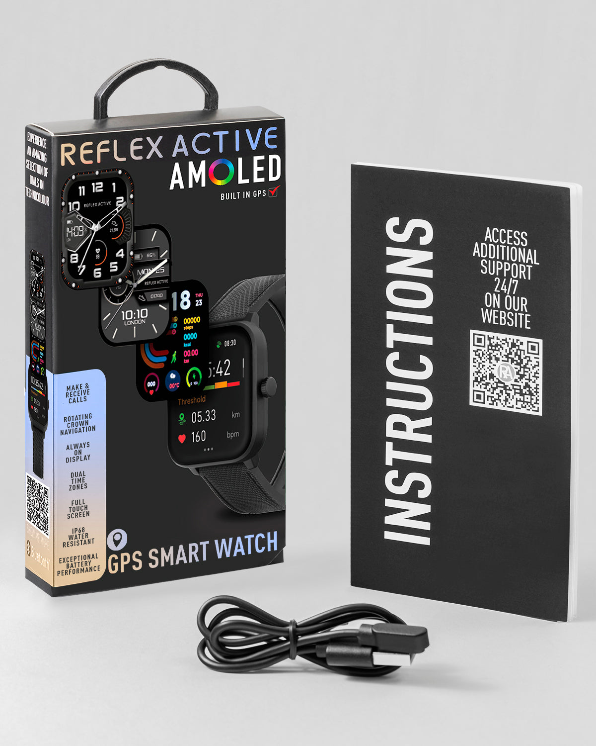 Reflex Active Venture 400 S smartwatch oro AMOLED GPS