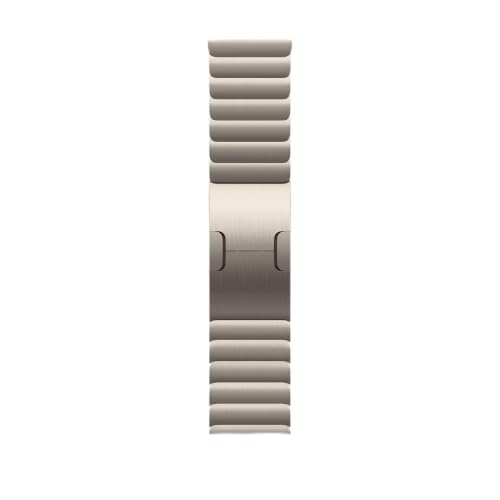 Apple Watch Bracciale a maglie 46 mm cinturino naturale acciaio