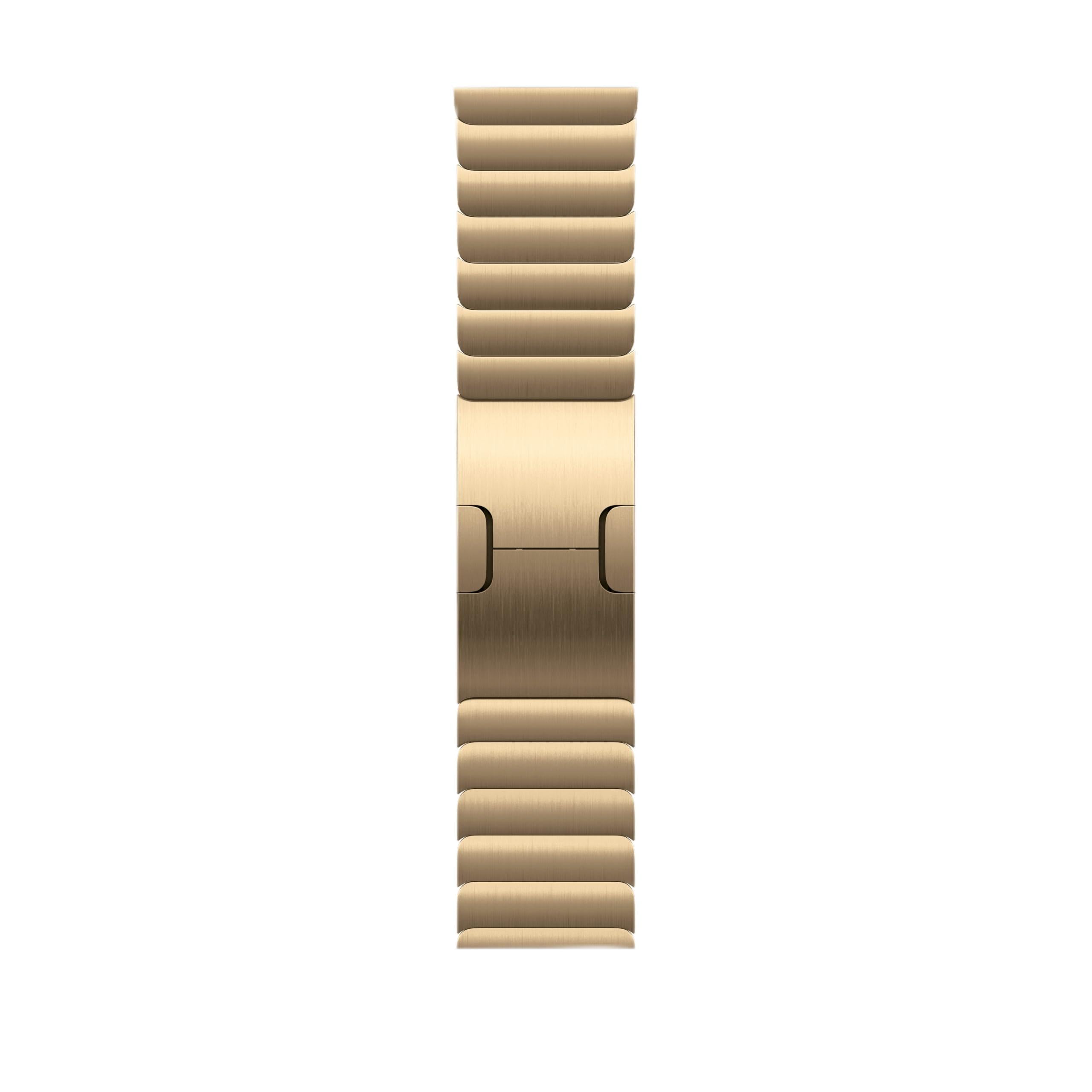 Apple Watch Bracciale a maglie 46 mm cinturino oro brillante acciaio