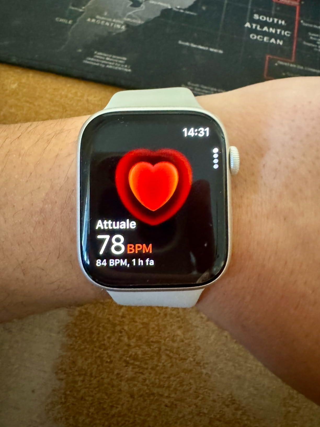 Apple Watch Series 9 GPS 45mm smartwatch rosa display always-on