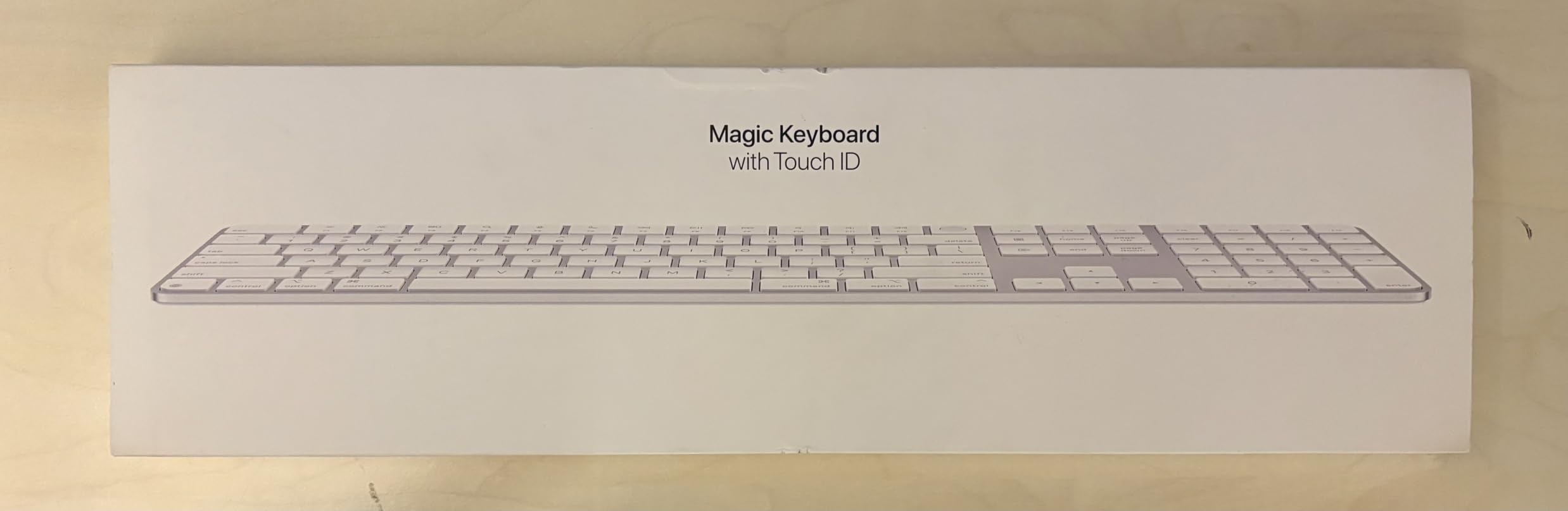 Apple Magic Keyboard Touch ID tastiera italiano tasti bianchi