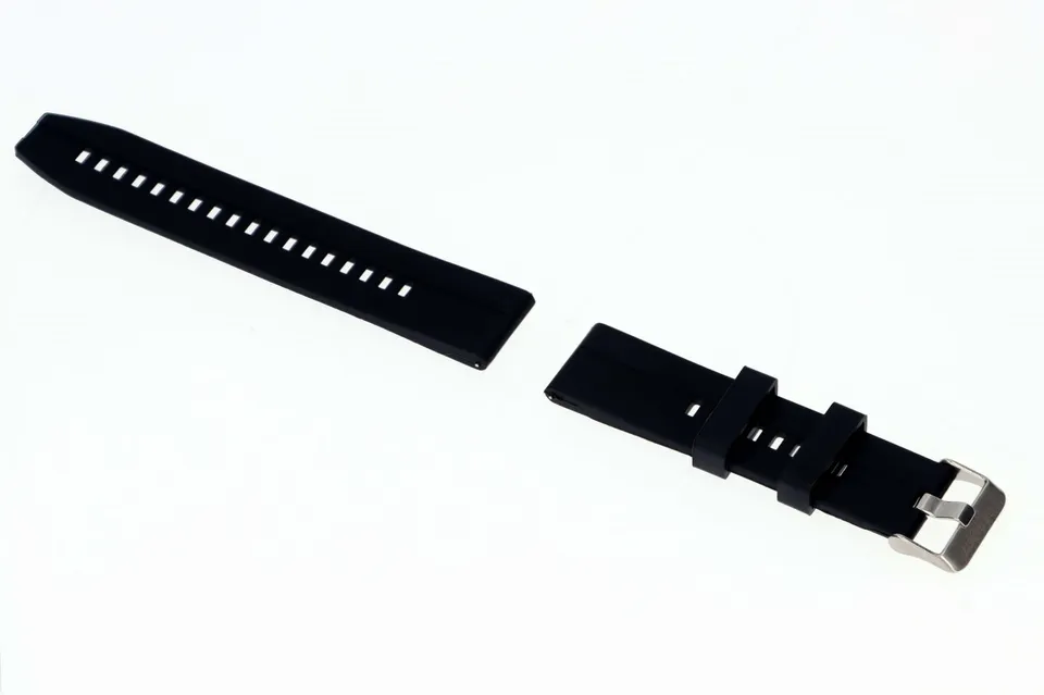 Garett Men 4S cinturino silicone nero 22 mm