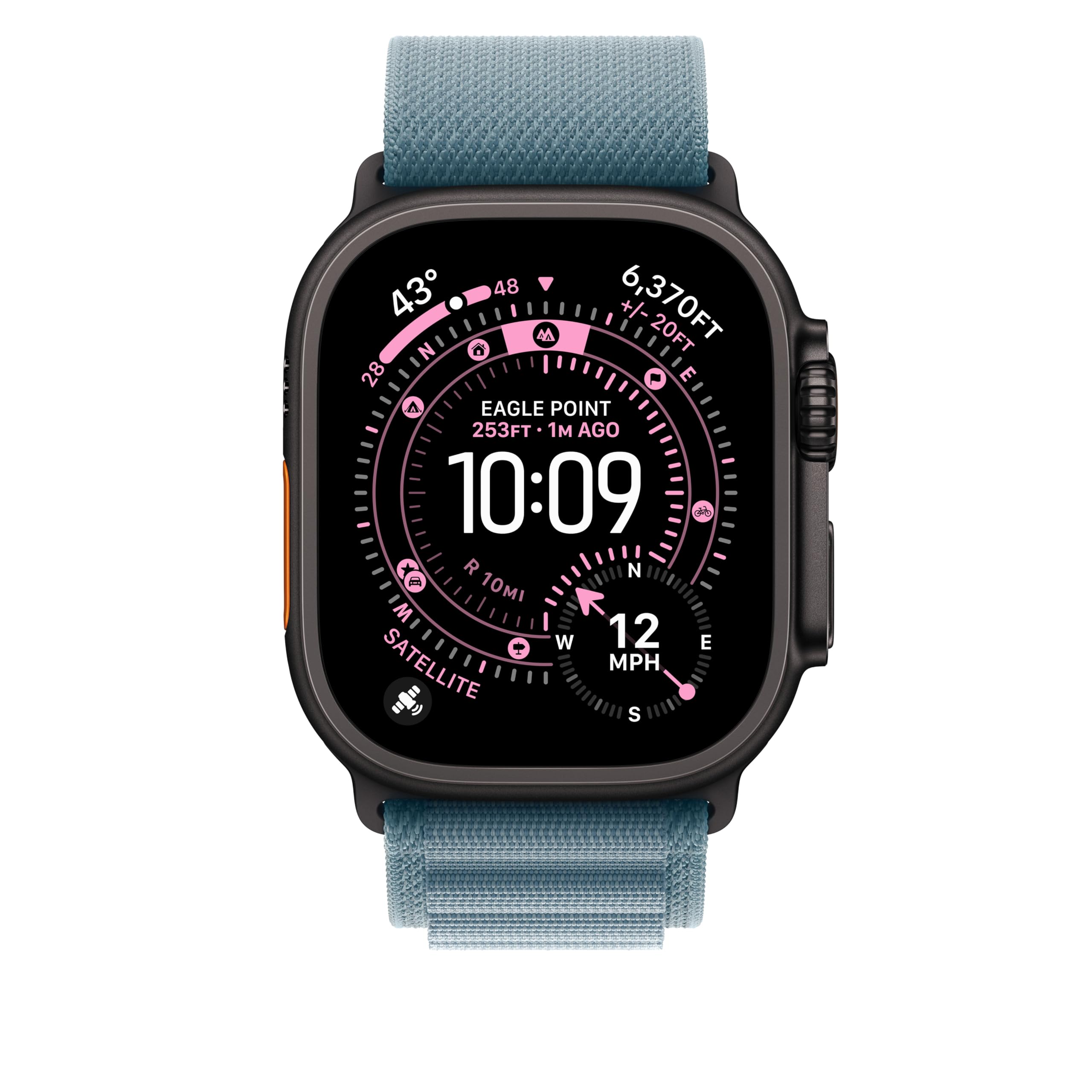 Apple Alpine Loop 49 mm cinturino blu chiaro taglia S