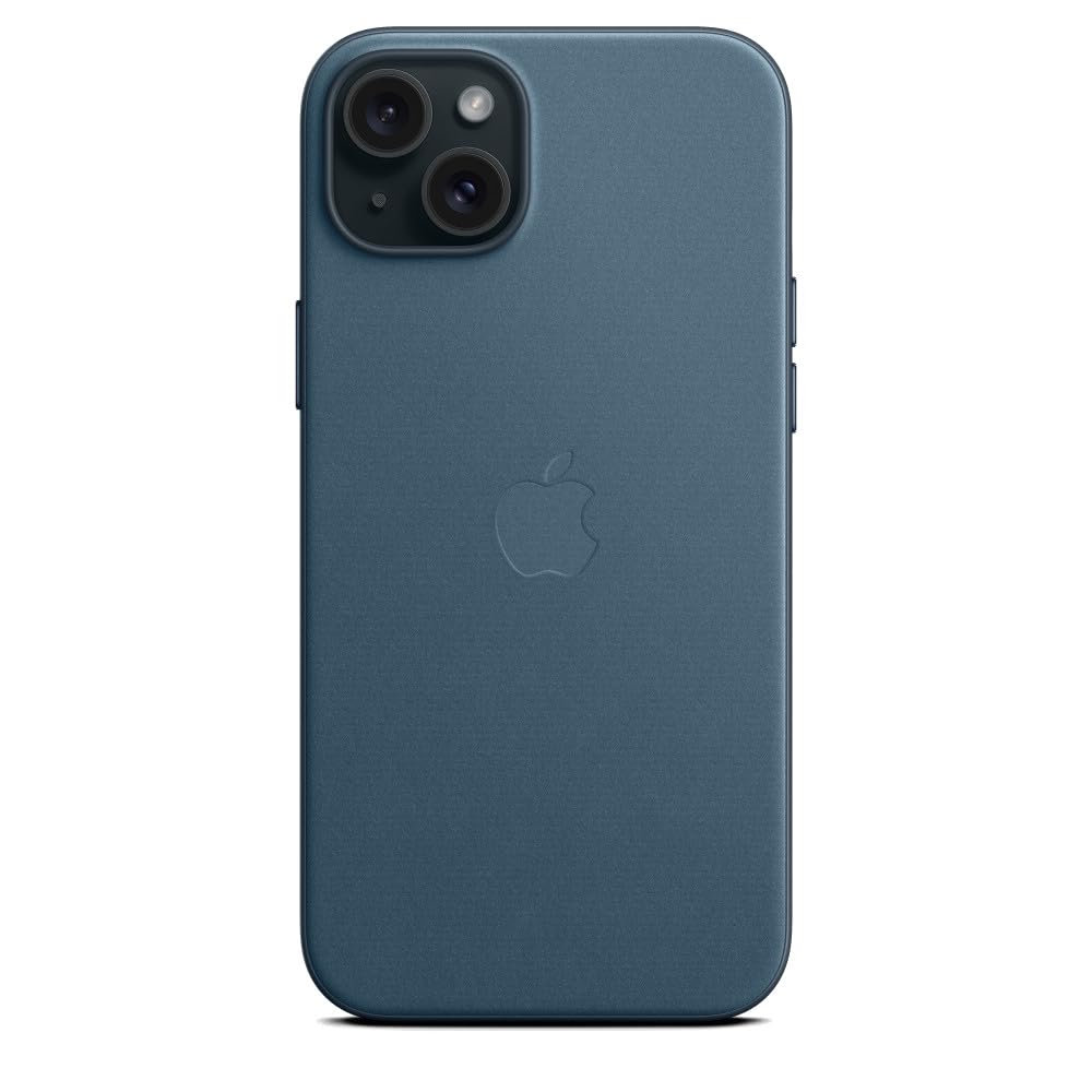 Apple FineWoven iPhone 15 Plus custodia Blu Pacifico