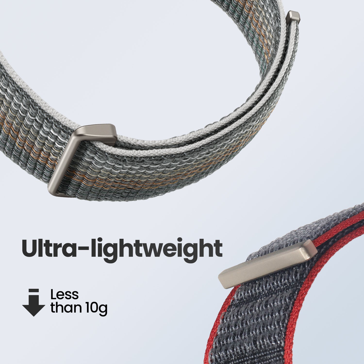 Amazfit cinturino nylon Harmony Blue 22mm leggero
