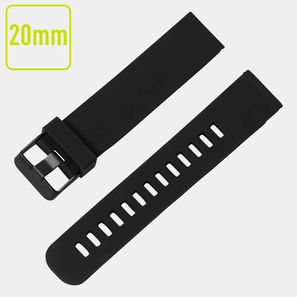 Reflex Active cinturino silicone nero 20mm