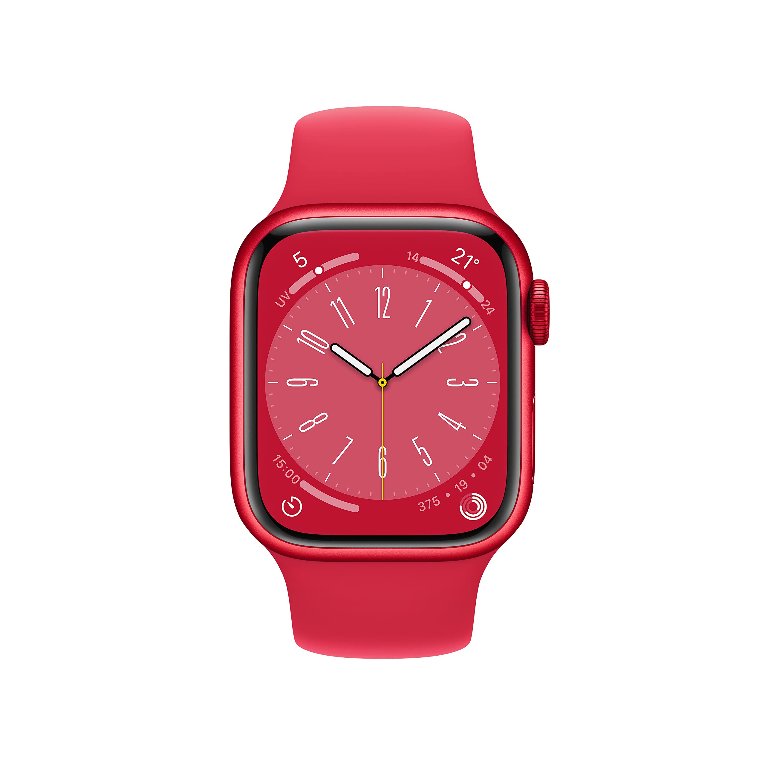 Apple Watch Series 8 smartwatch 41mm GPS Cellular RED ossigeno sangue