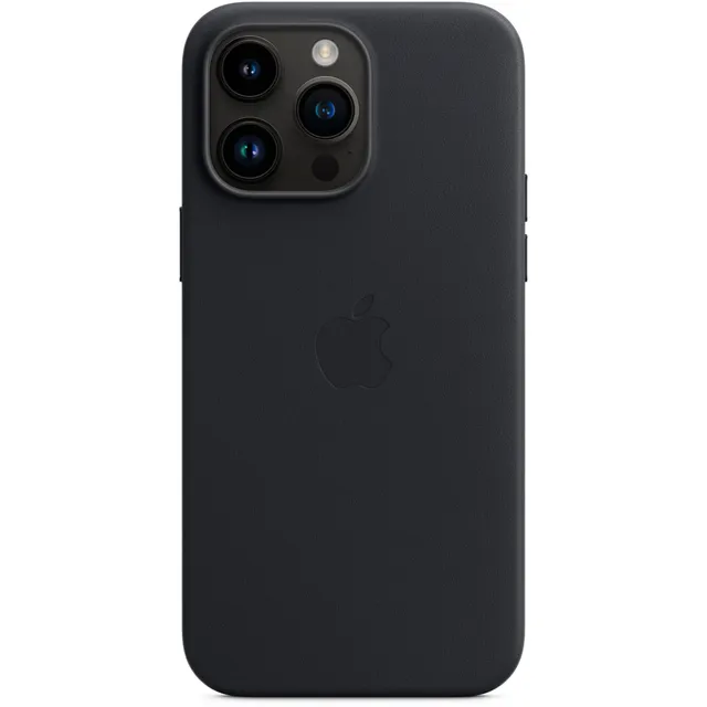 Apple iPhone 14 Pro custodia in pelle MagSafe mezzanotte