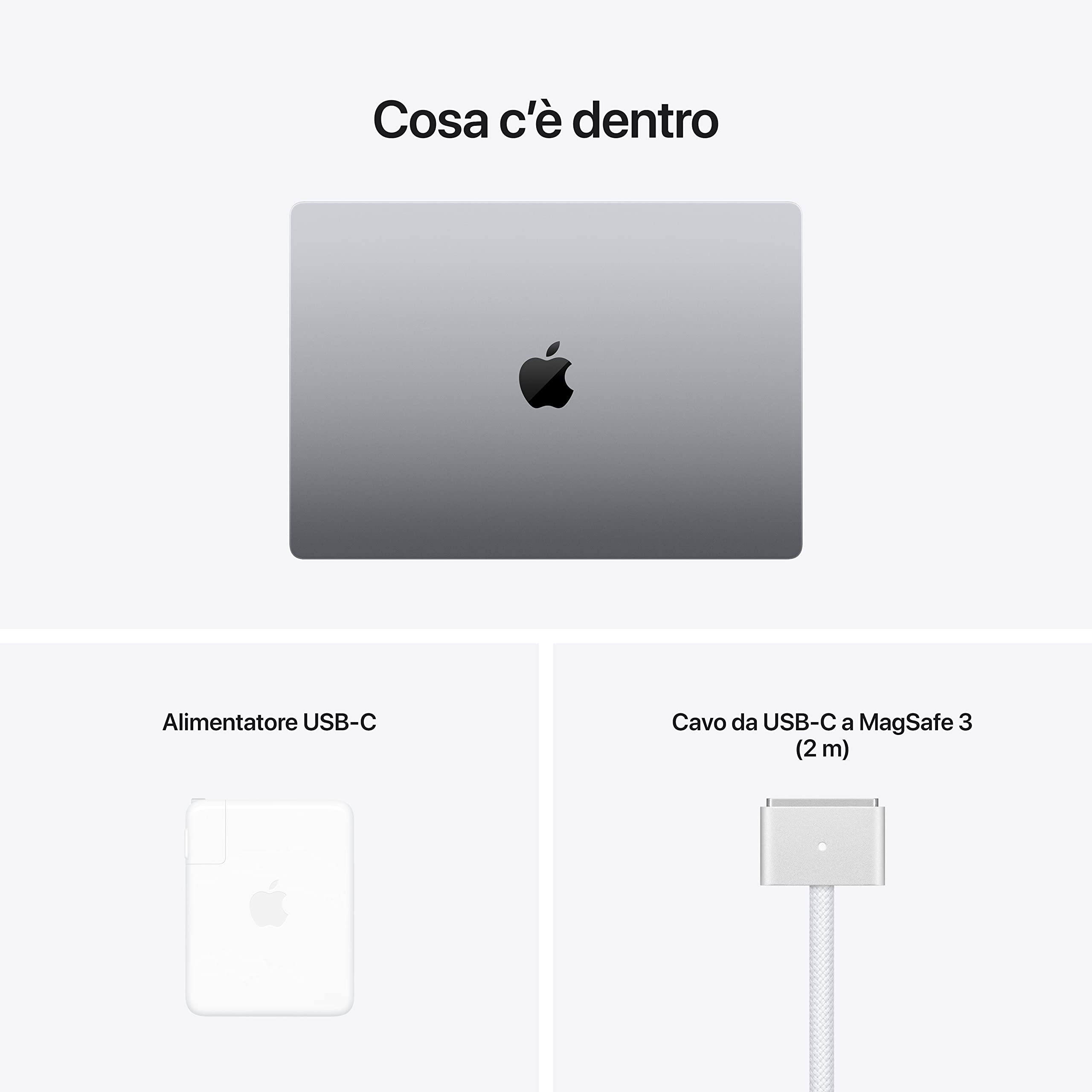 Apple MacBook Pro 16 M1 Max notebook 32GB 1TB grigio siderale