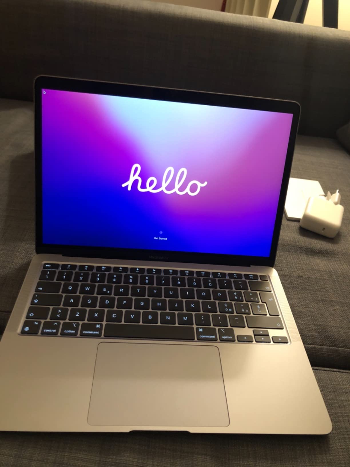 Apple MacBook Air 2020 M1 Notebook 13" 8GB 512GB Grigio siderale
