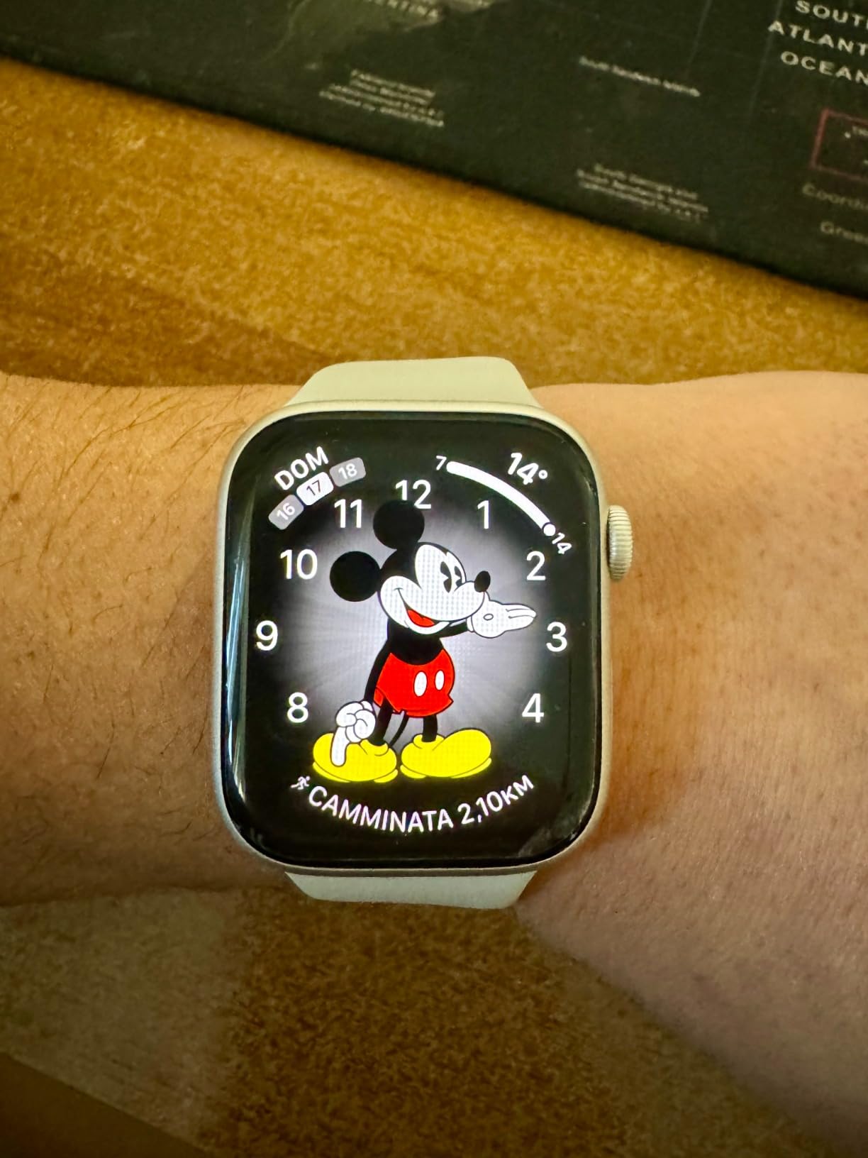 Apple Watch Series 9 GPS 45mm smartwatch rosa display always-on