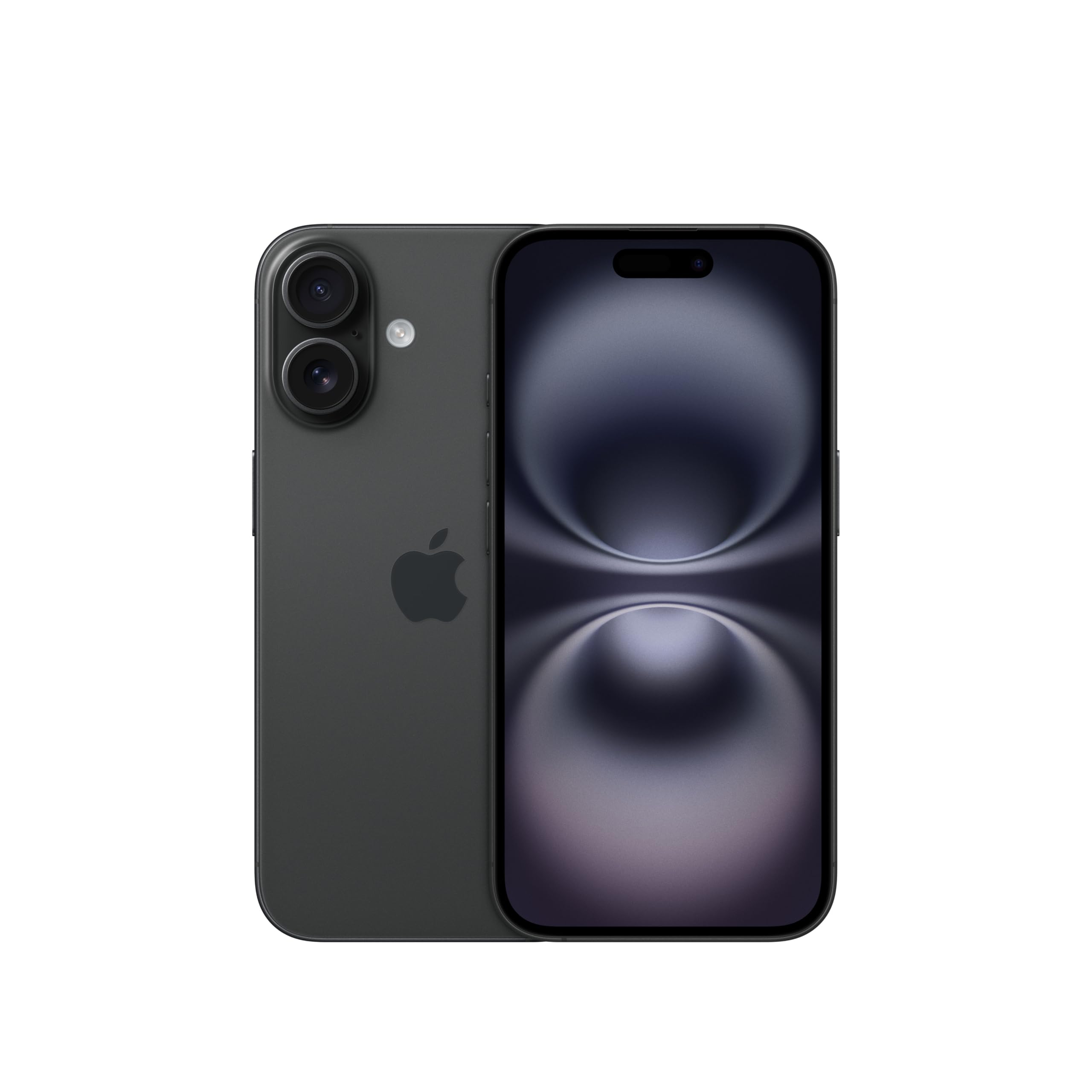 Apple iPhone 16 Smartphone 128GB Azzurro Custodia Nera