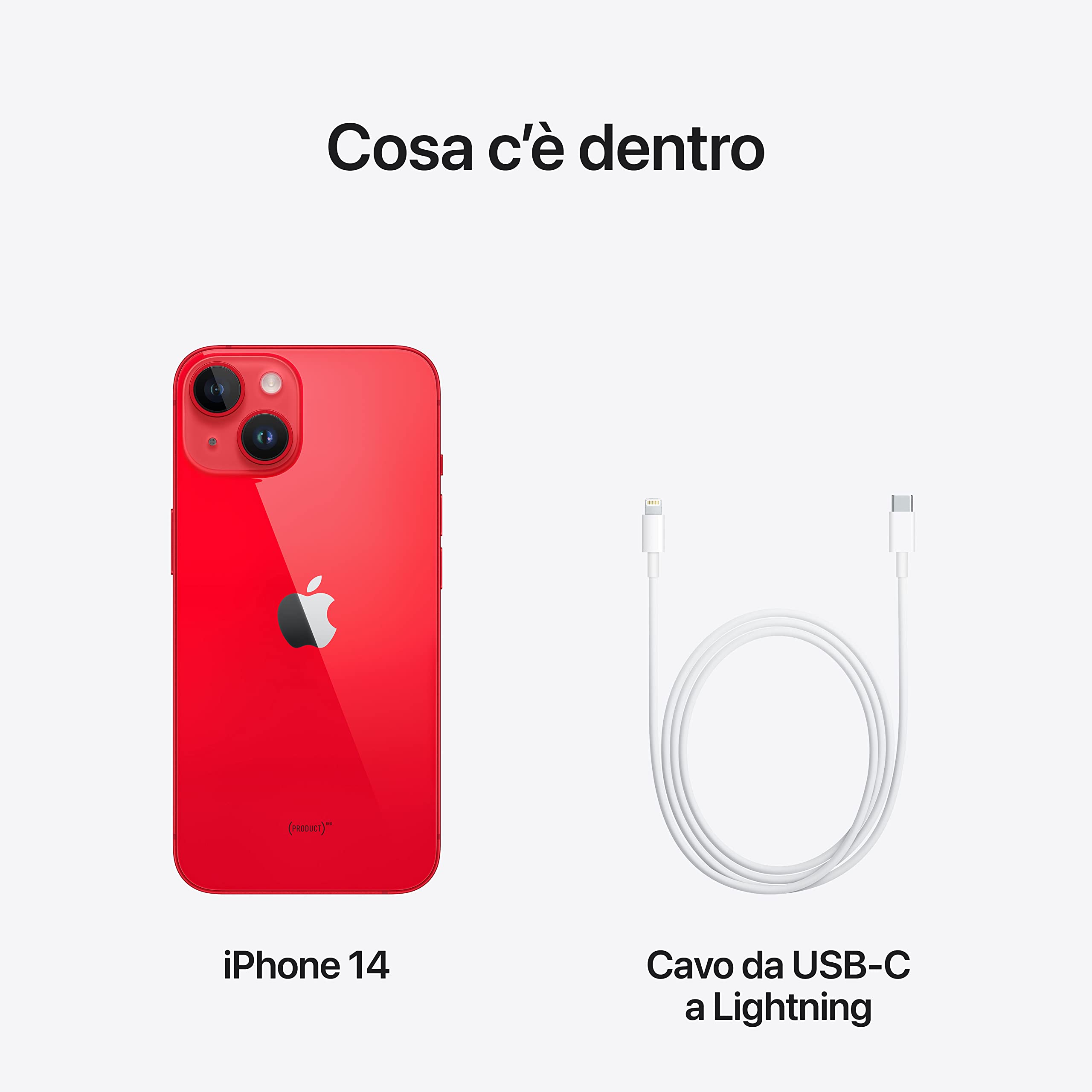 Apple iPhone 14 smartphone 256 GB RED 5G