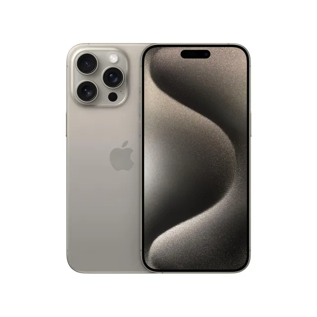 Apple iPhone 15 Pro Max smartphone 256GB titanio naturale 48MP