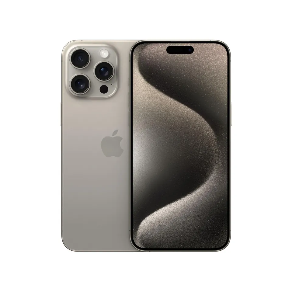 Apple iPhone 15 Pro Max smartphone 256GB titanio naturale 48MP