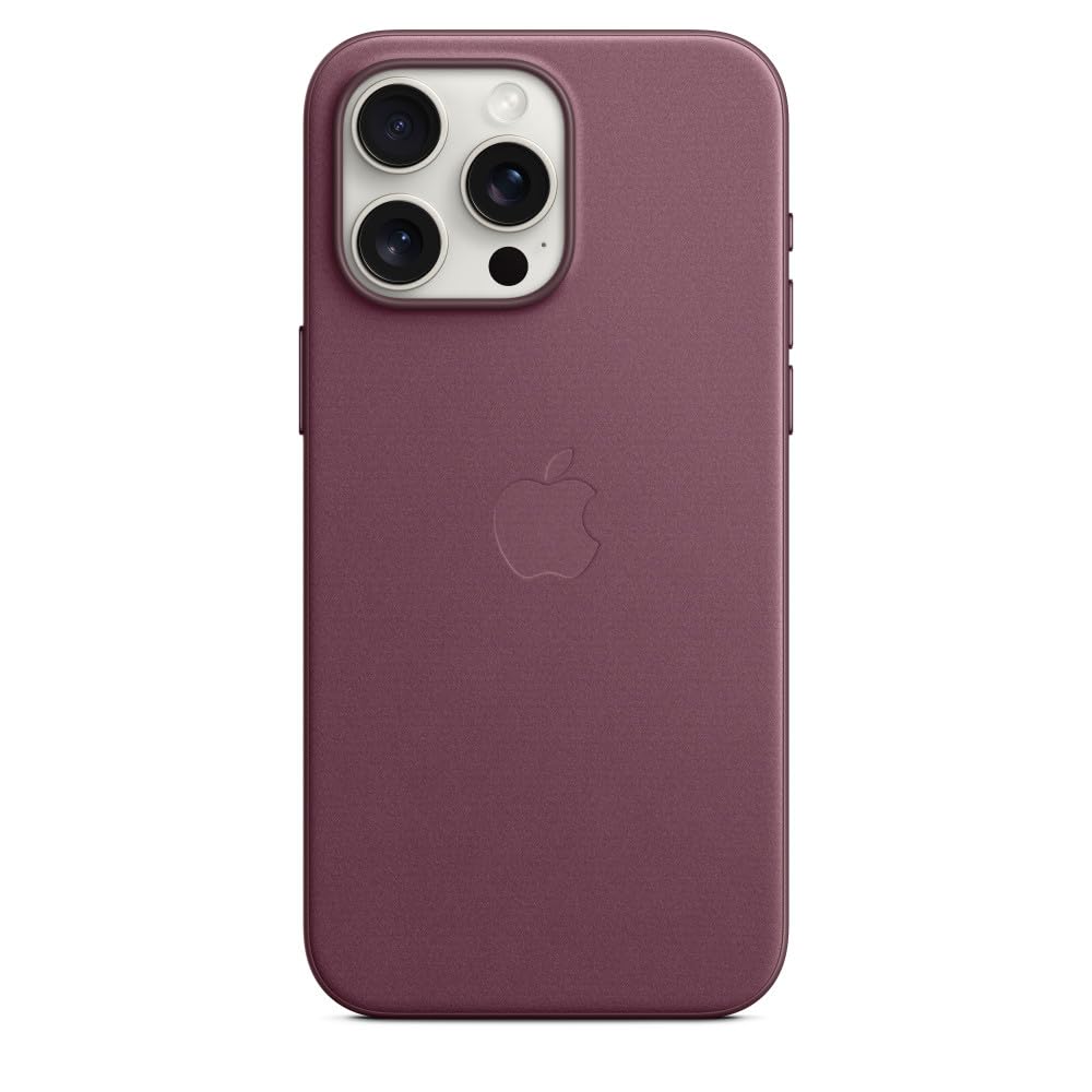 Apple FineWoven Custodia iPhone 15 Pro Max Gelso MagSafe