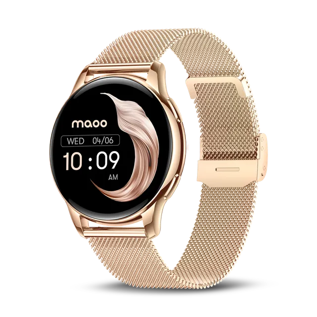 Maoo Ventura Rosé Goud smartwatch donna AMOLED