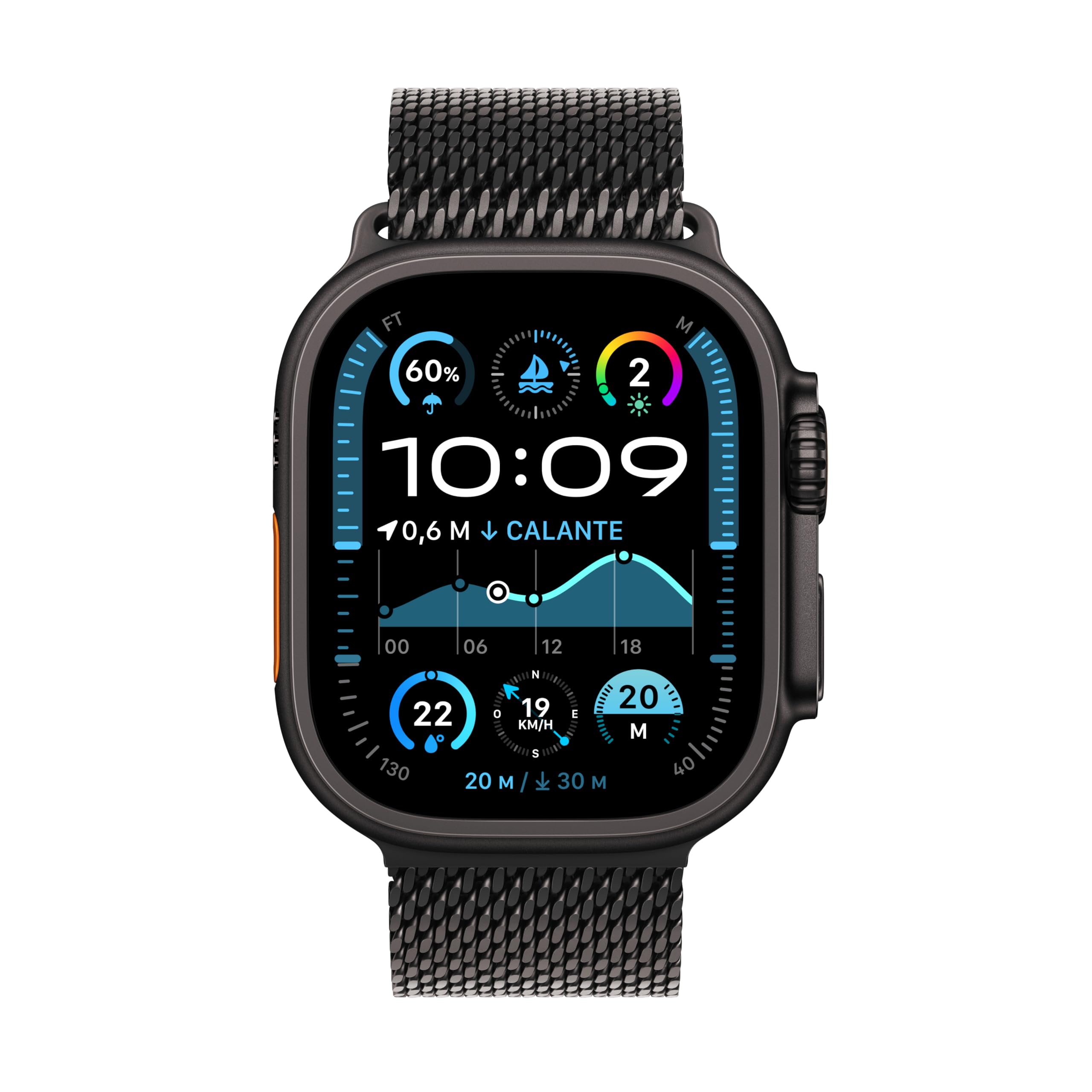 Apple Watch Ultra 2 49mm GPS+Cellular Nero Milanese Small