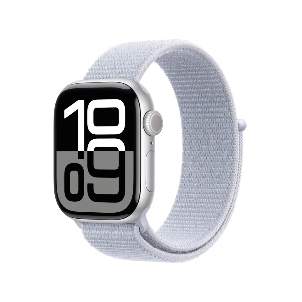 Apple Watch Series 10 42 mm smartwatch GPS Cellular Argento Nuvola
