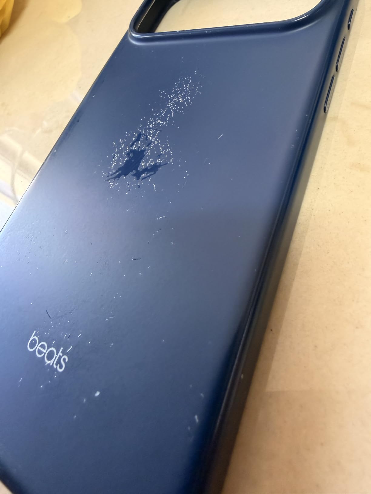 Beats Custodia iPhone 17 Pro Max MagSafe Blu roccia madre