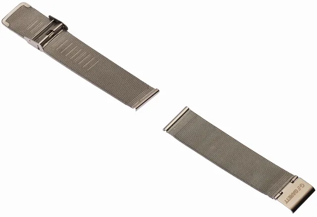 Garett GT20S cinturino acciaio argento 22 mm