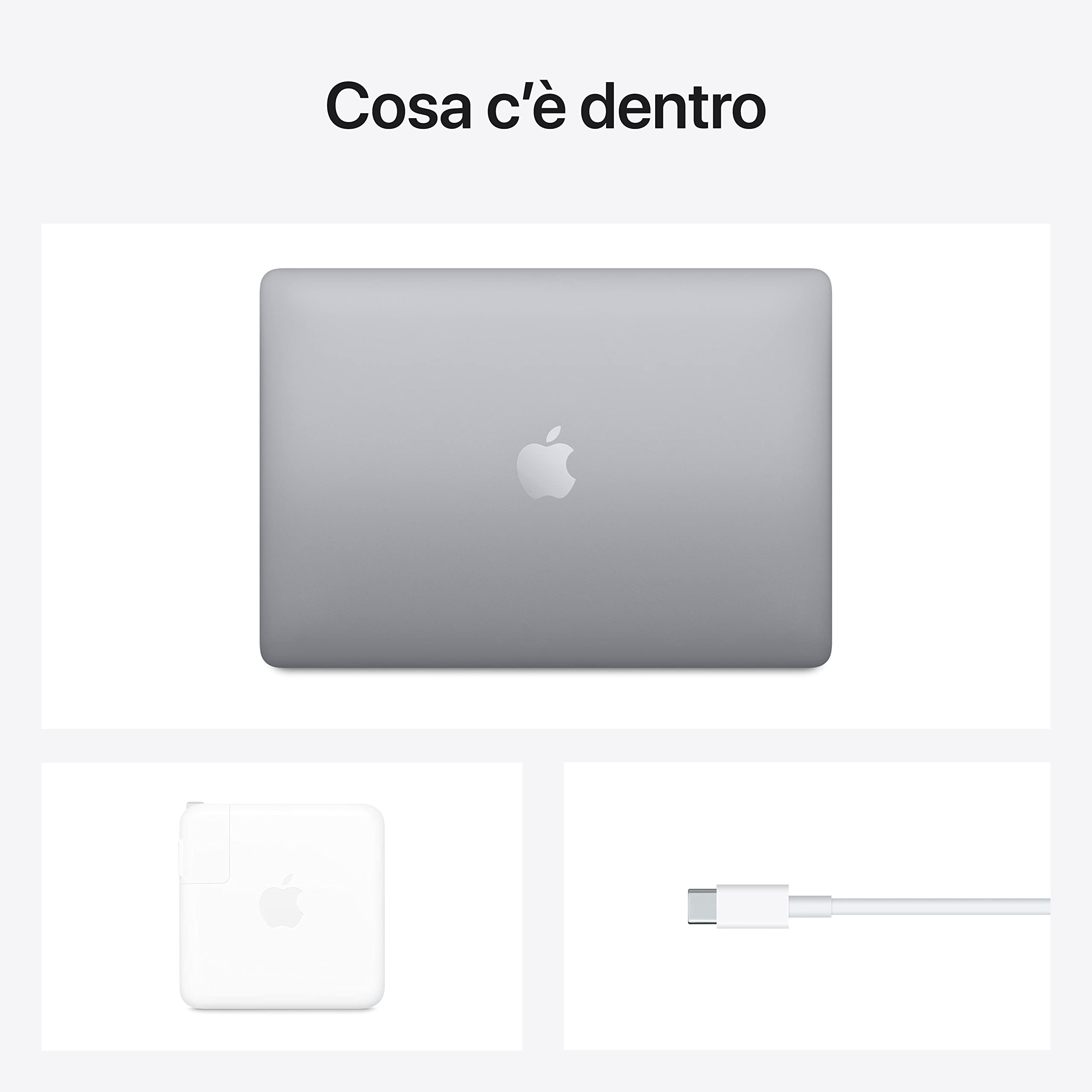 Apple MacBook Pro 13 M1 2020 notebook 8GB 256GB grigio siderale