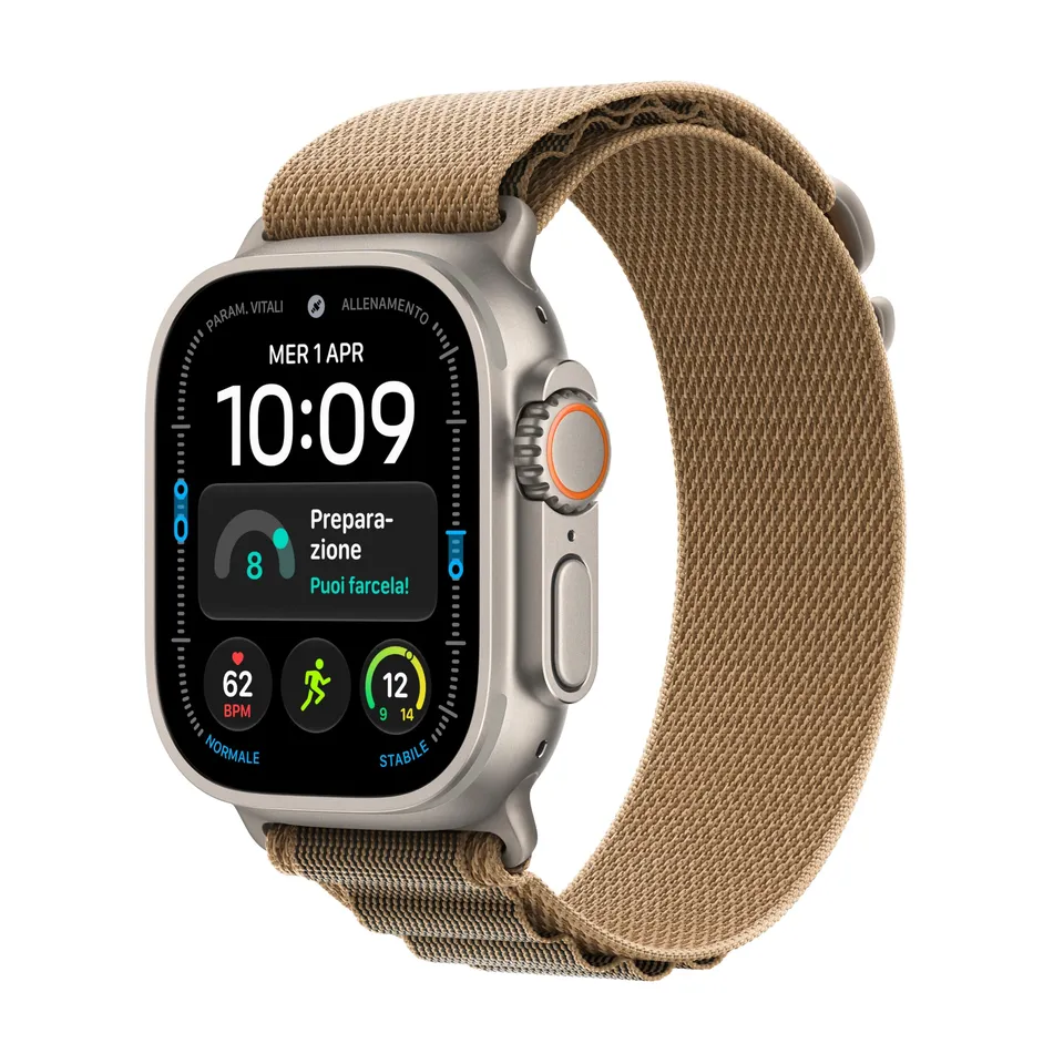 Apple Watch Ultra 4 smartwatch 49 mm Small titanio