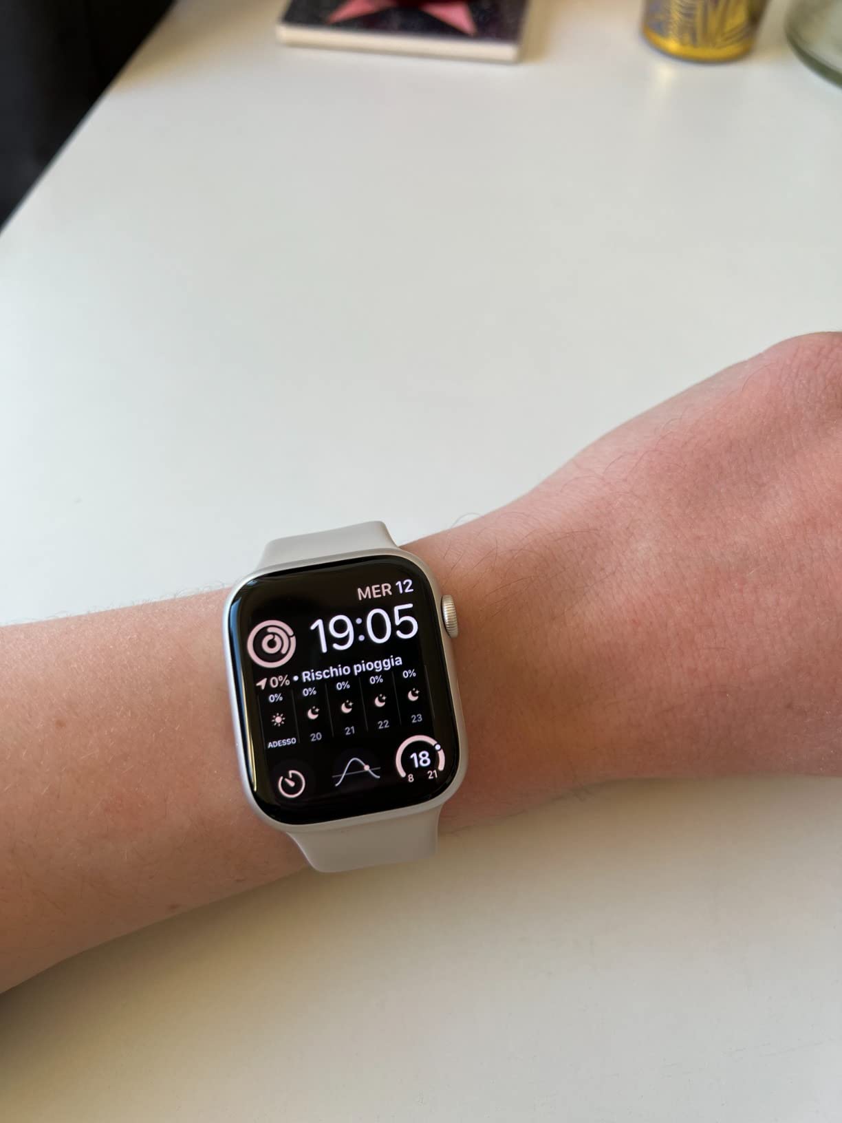 Apple Watch Series 8 GPS 41mm smartwatch galassia ossigeno sangue