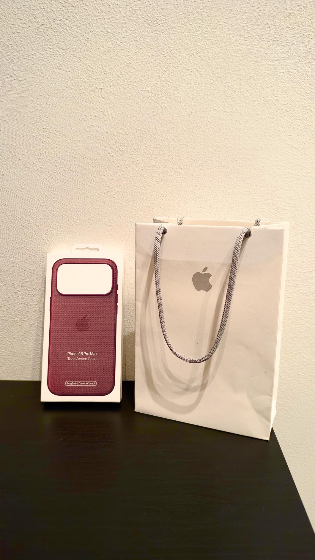 Apple TechWoven iPhone 18 Pro Max custodia nero MagSafe