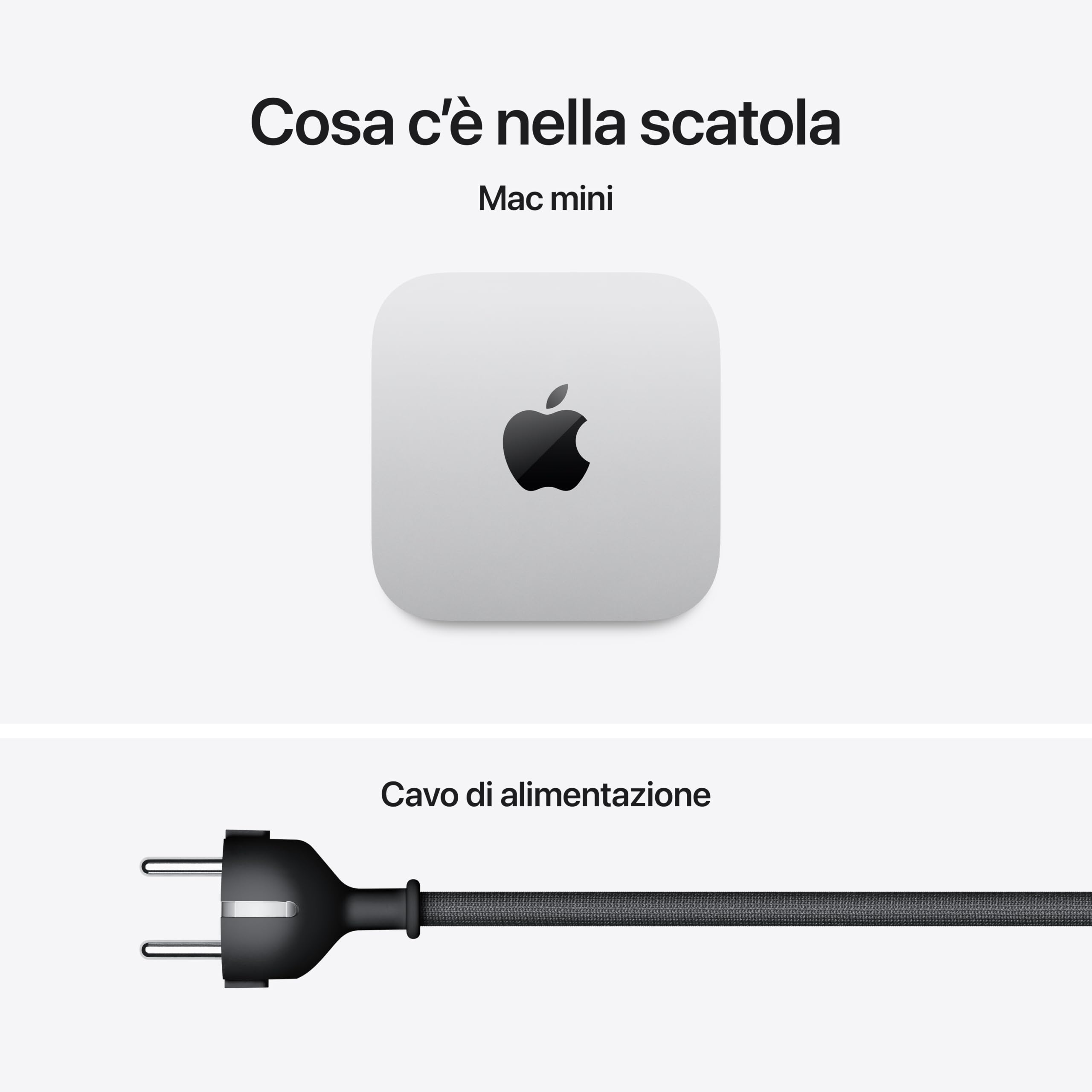 Apple Mac mini M5 Pro computer 512GB 24GB argento