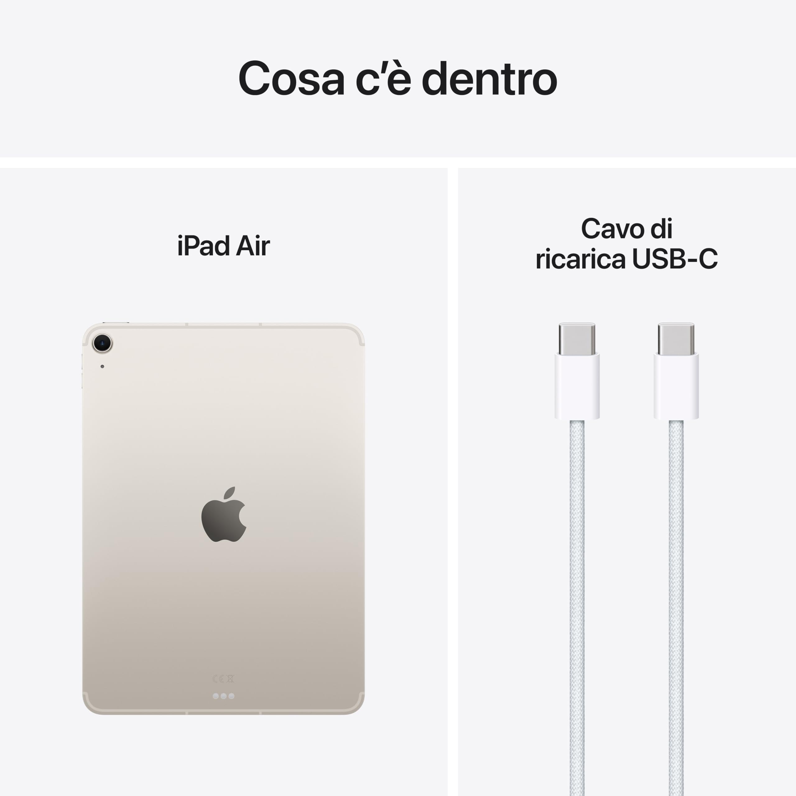 Apple iPad Air 11 M3 1TB tablet Wi-Fi Cellular galassia