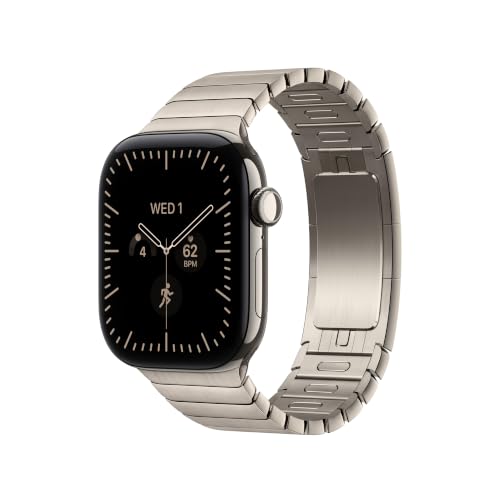 Apple Watch cinturino maglie 42mm acciaio naturale