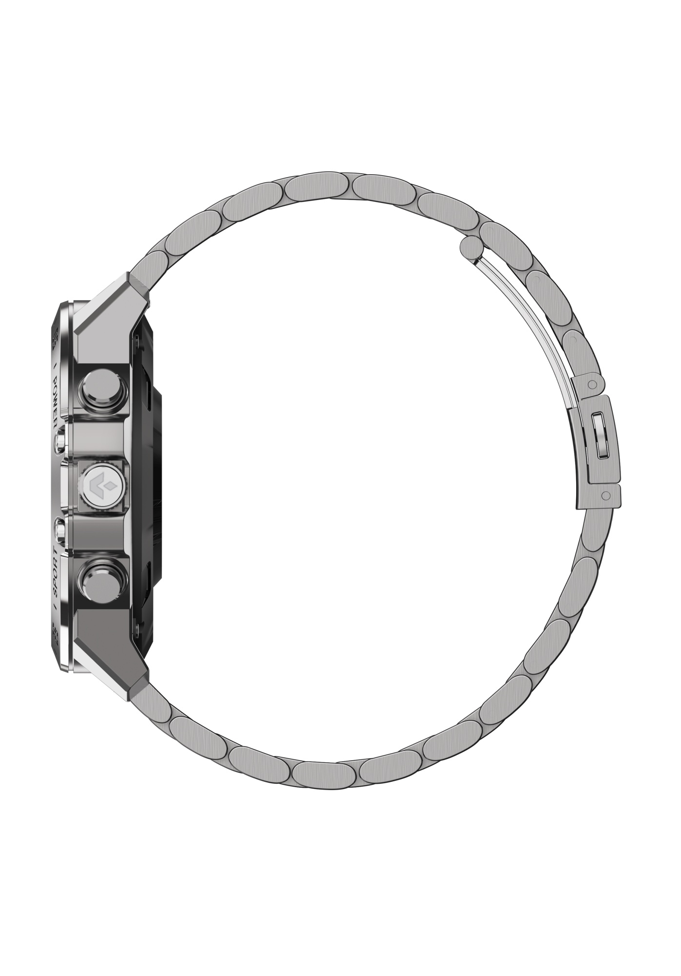 Garett V14 smartwatch argento acciaio AMOLED